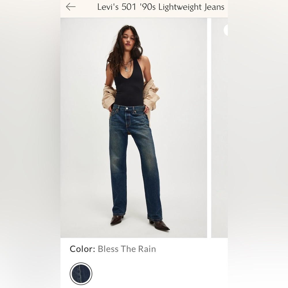 Levi’s 501 90s Jean. New with Tags size 30.